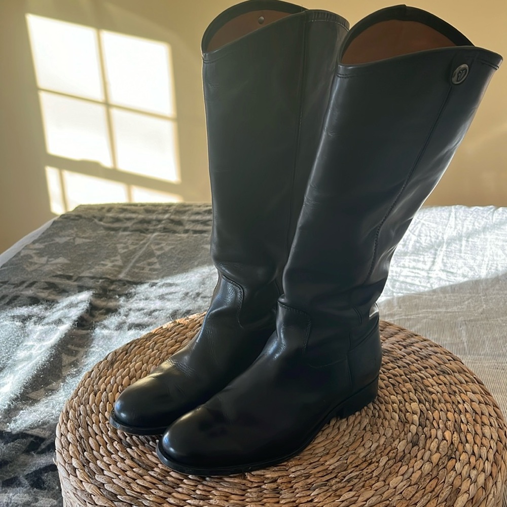 Frye boots for large calf